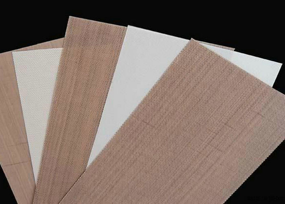 Weißes überzogenes Fiberglas-Gewebe PTFE, PTFEüberzogener Fiberglas-Stoff