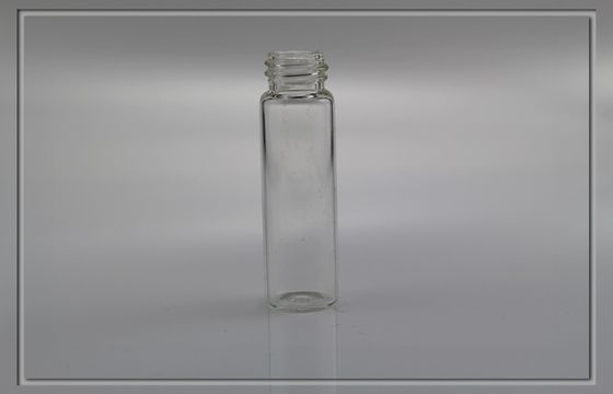 Glasphiolen des Beispiel 5ml mit Überwurfmuttern, D15mm×H50mm-Roller-Glasflasche